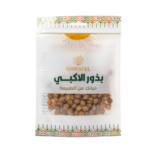 حوافل - بذور الاكبي الطبيعي 100 جم